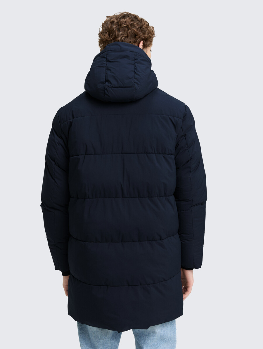 steppparka mit kapuze