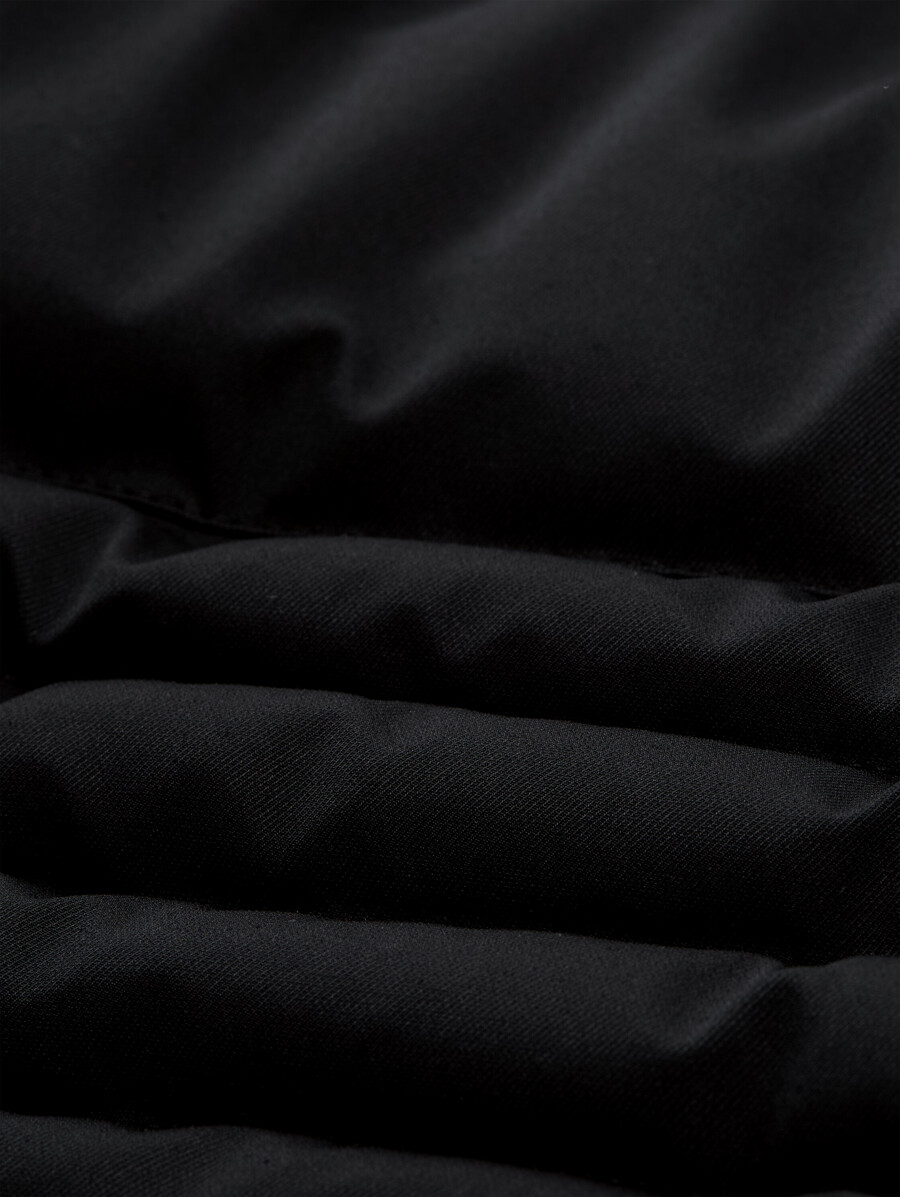 steppjacke mit abnehmbarer kapuze