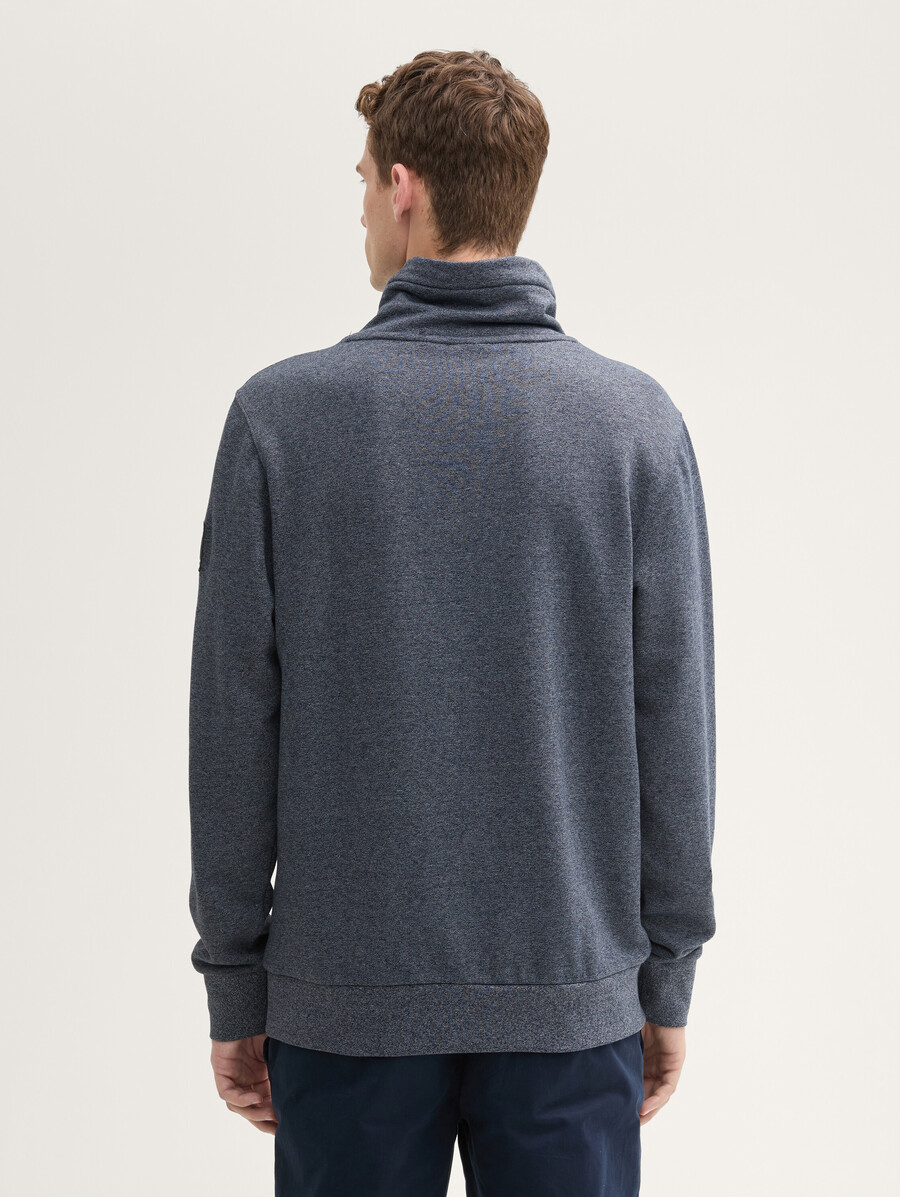 sweatshirt mit logodetails