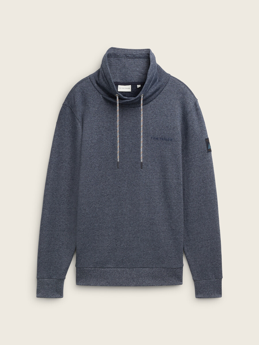 sweatshirt mit logodetails
