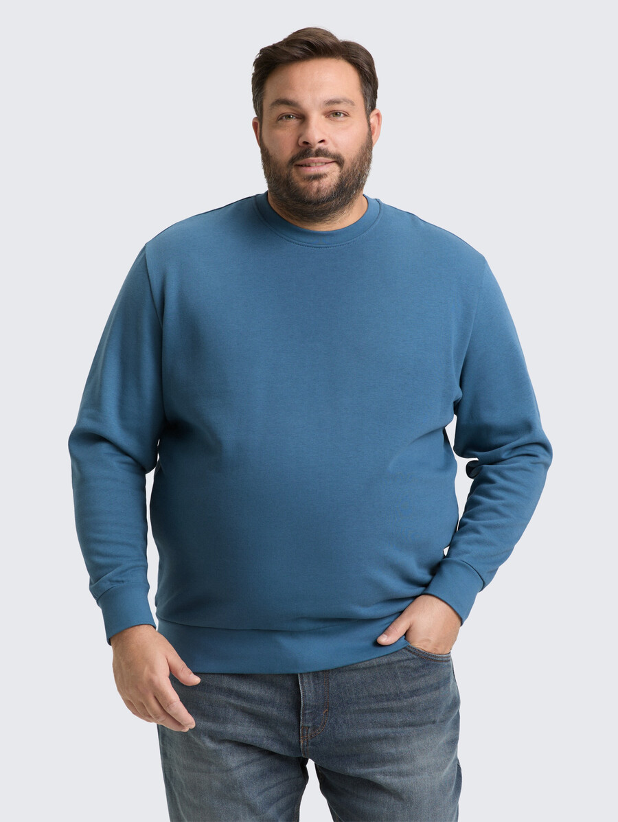 plus size – schlichtes sweatshirt