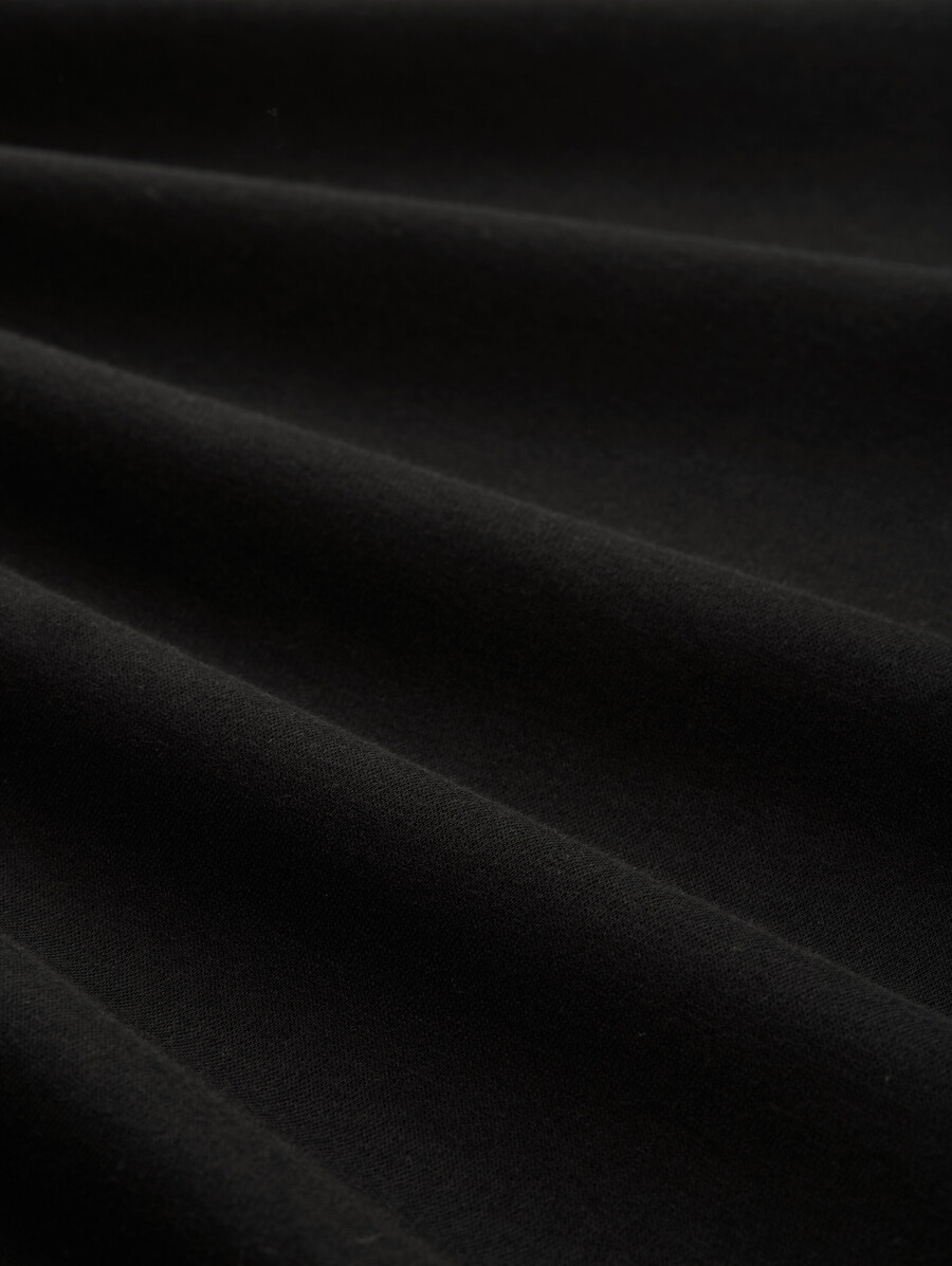 sweatshirt mit logo-aufnäher
