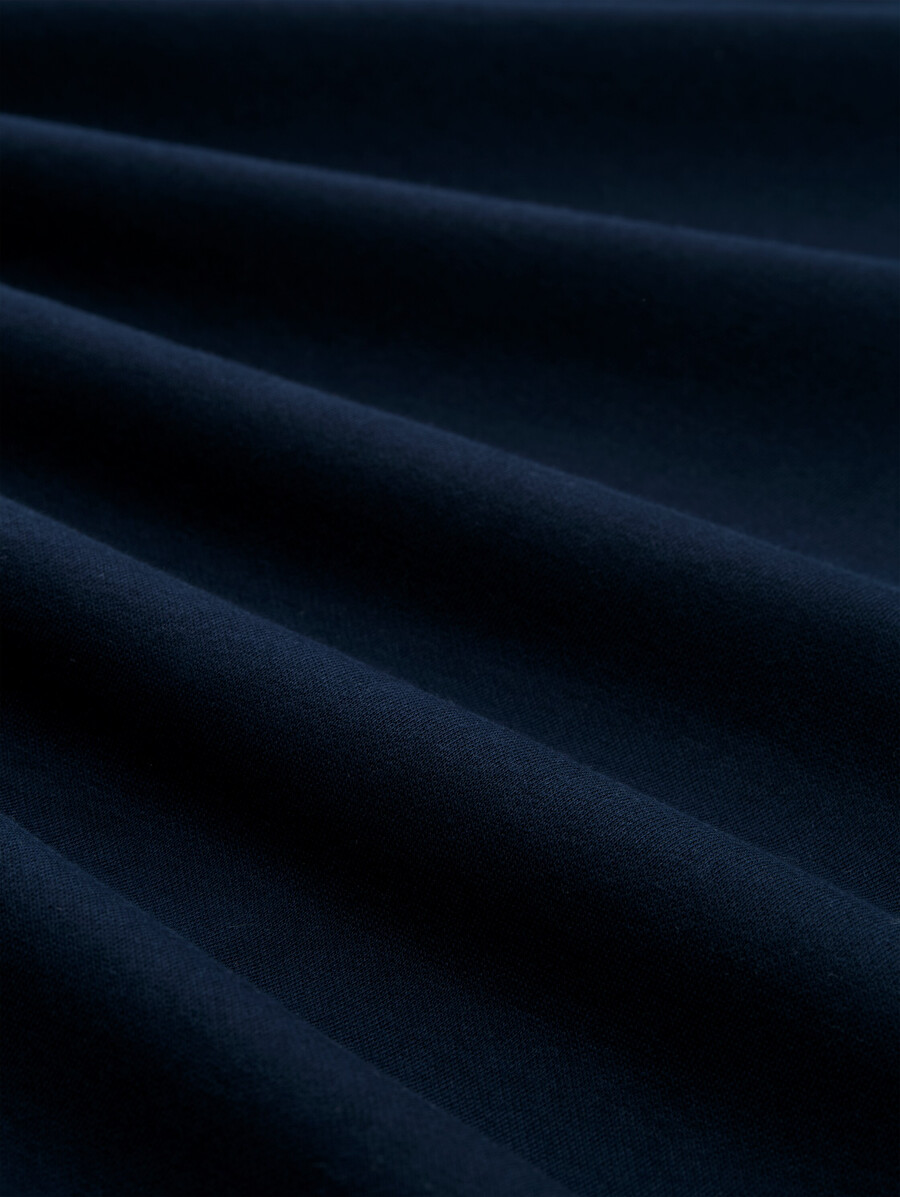 sweatshirt mit rundhalsausschnitt