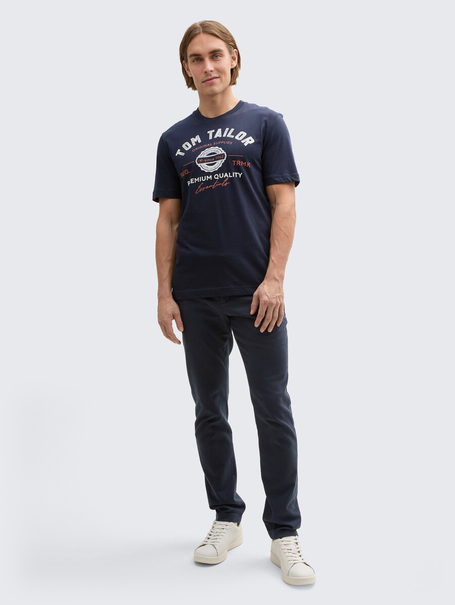 t-shirt mit logodruck