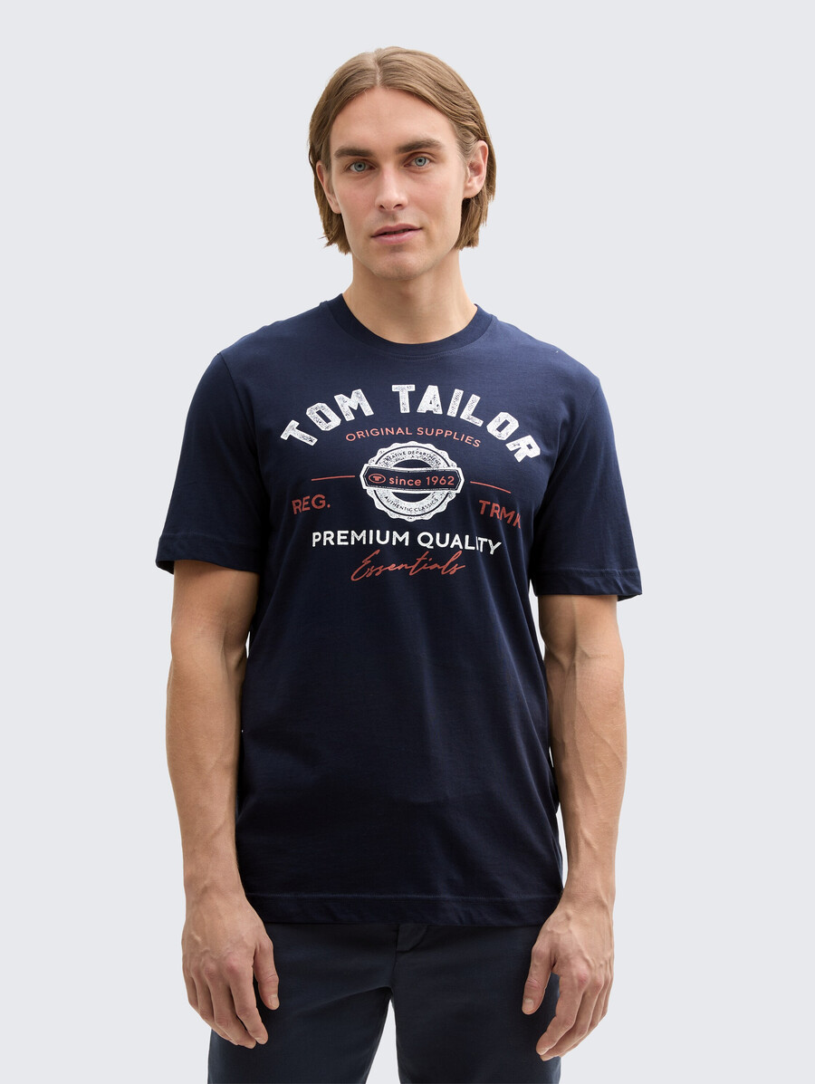 t-shirt mit logodruck