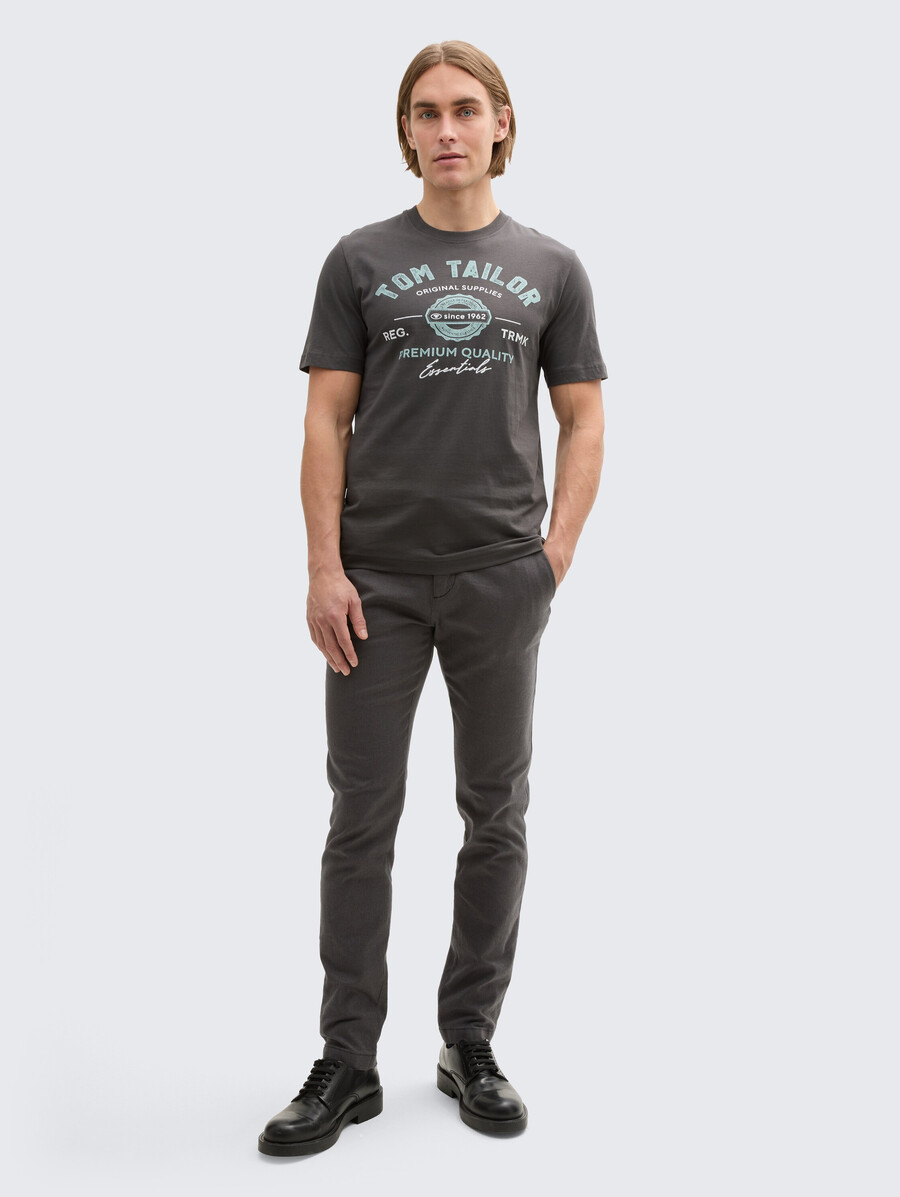 t-shirt mit logodruck