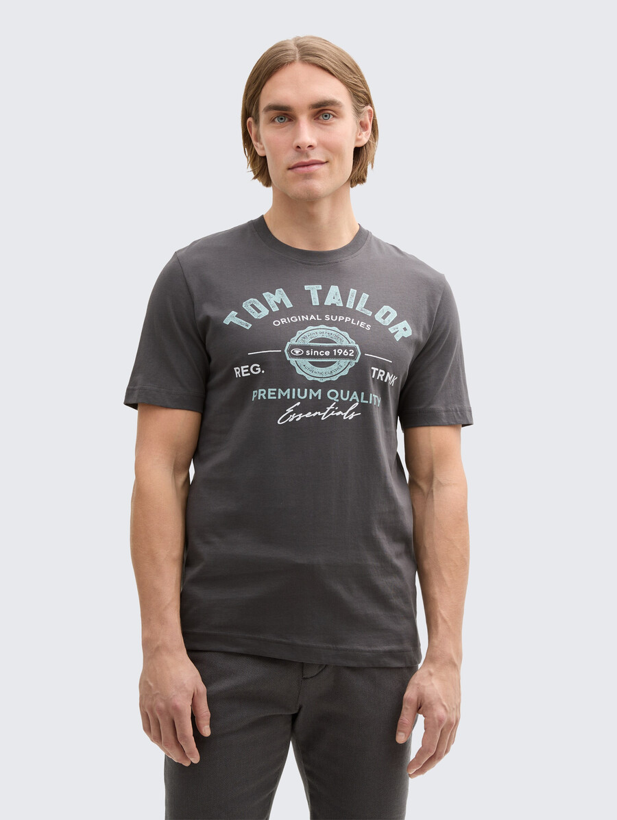 t-shirt mit logodruck