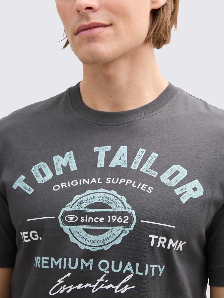 t-shirt mit logodruck