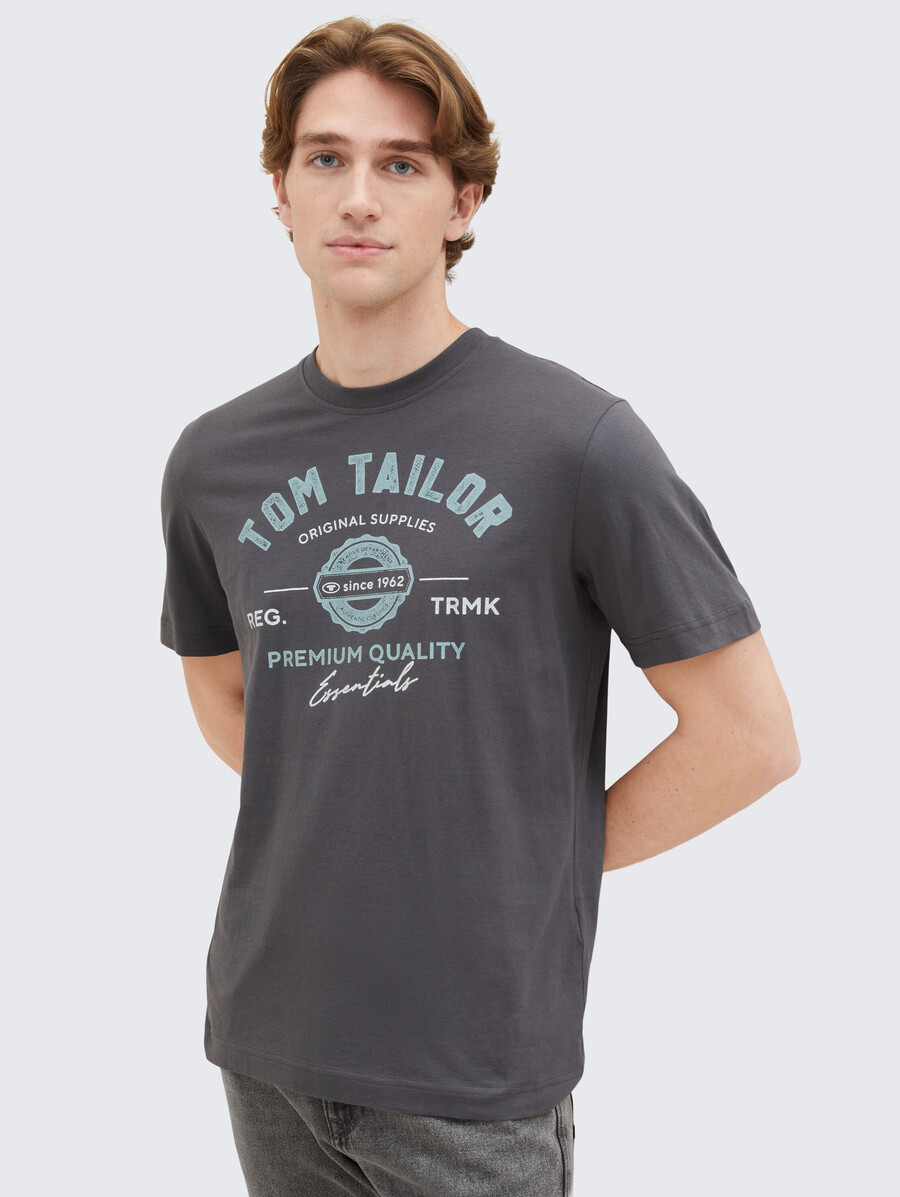 t-shirt mit logodruck