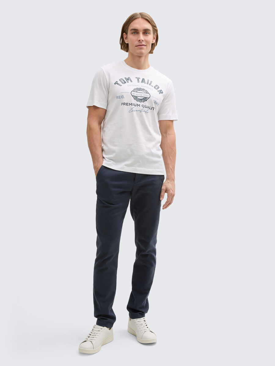 t-shirt mit logodruck