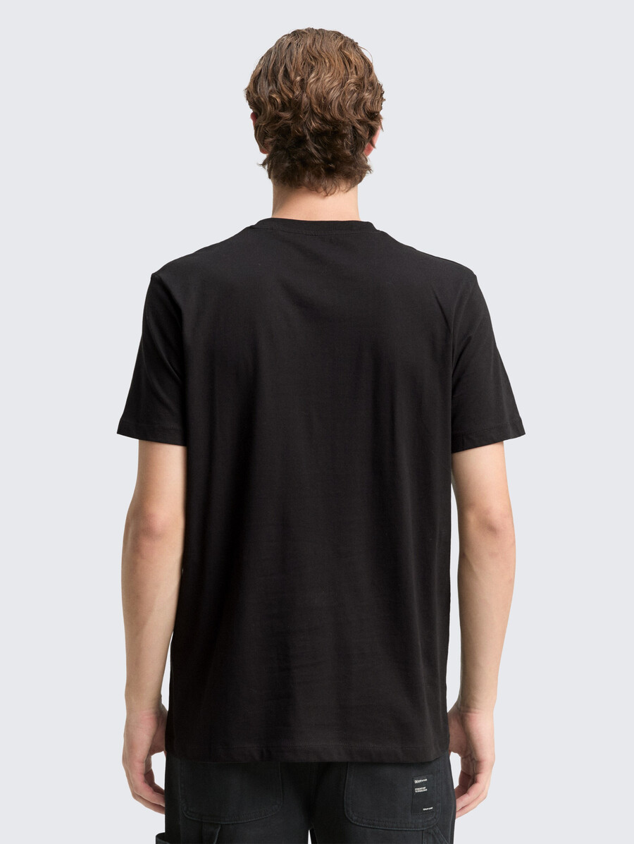 t-shirt mit logodruck