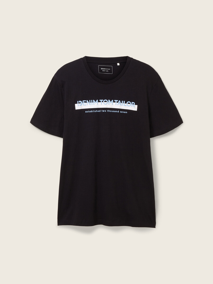 t-shirt mit logodruck