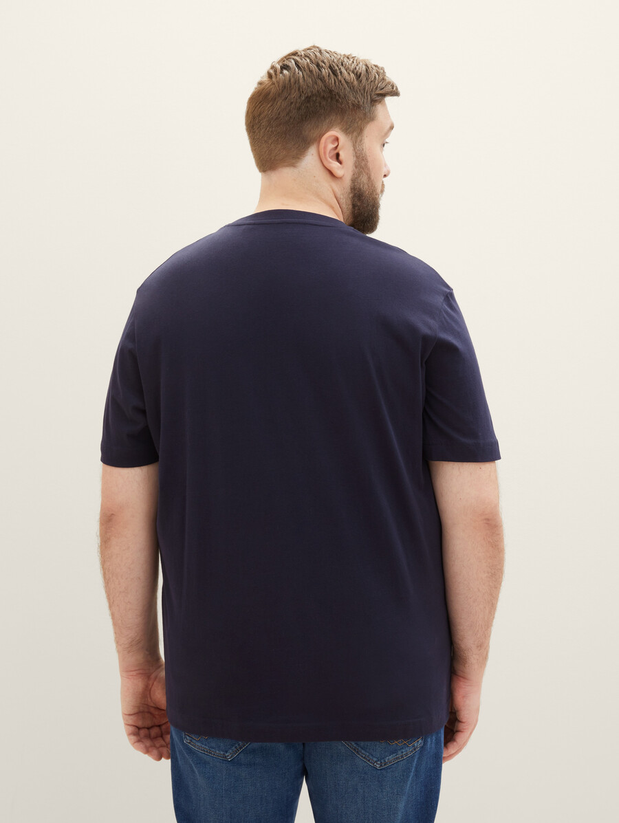 plus size - t-shirt mit logodruck