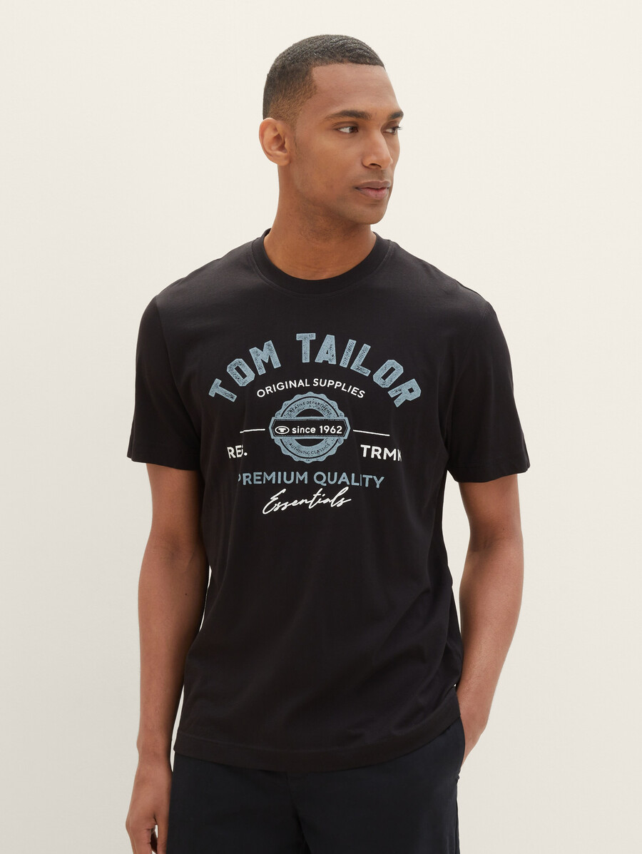t-shirt mit logodruck