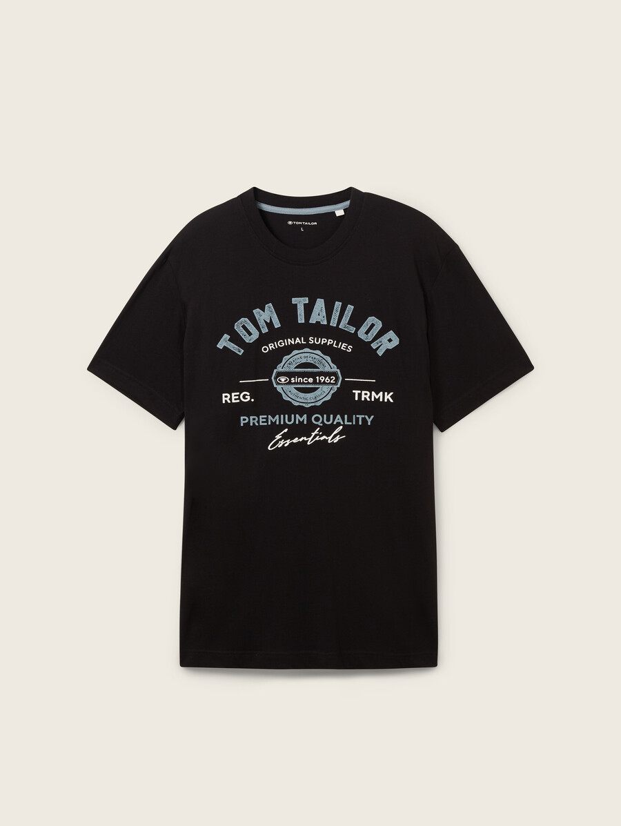 t-shirt mit logodruck