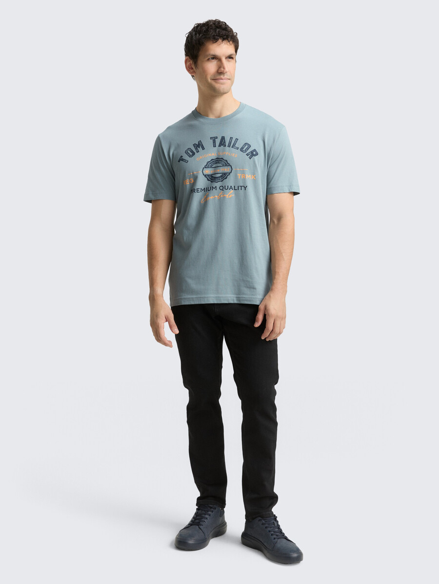 t-shirt mit logodruck