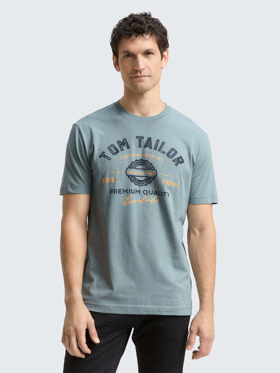 t-shirt mit logodruck
