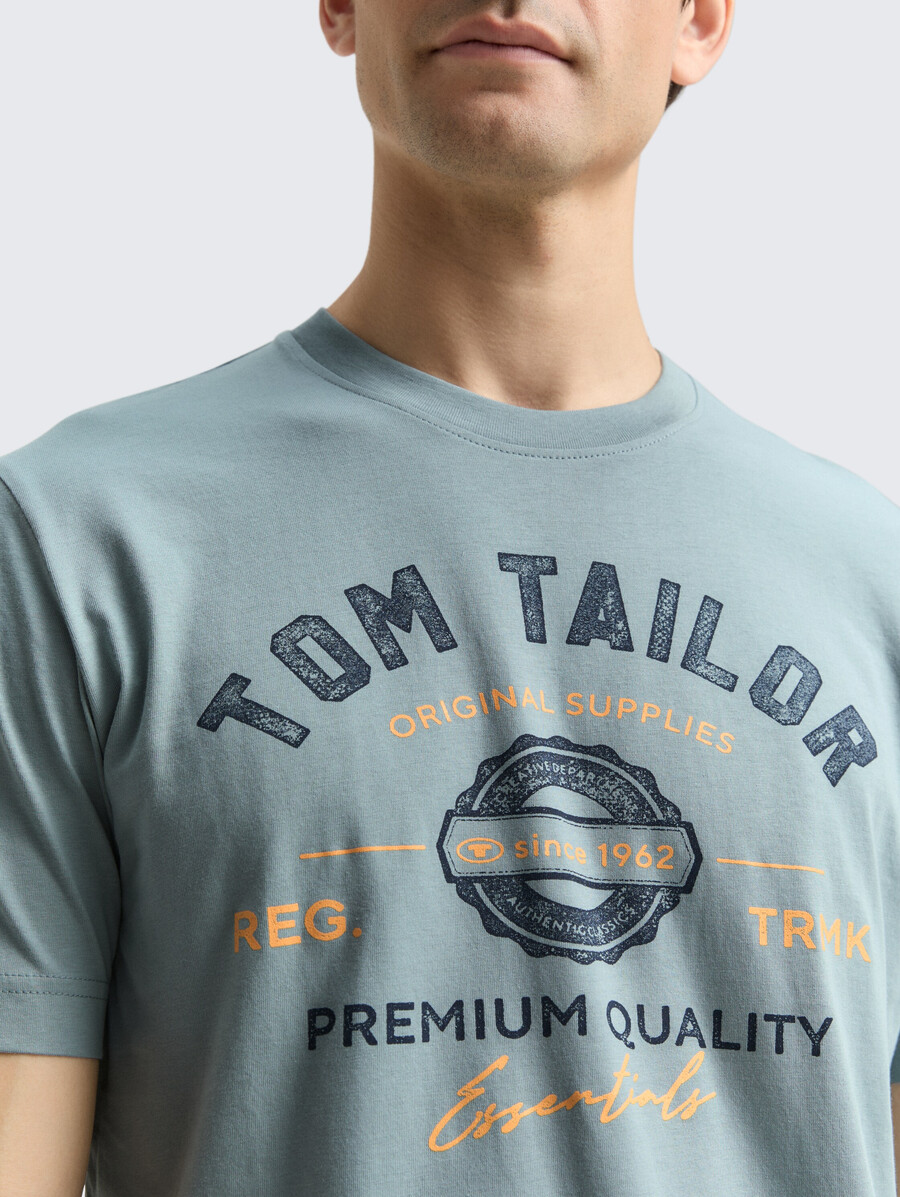 t-shirt mit logodruck