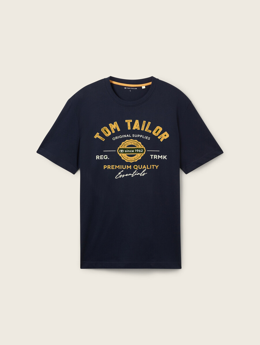t-shirt mit logodruck