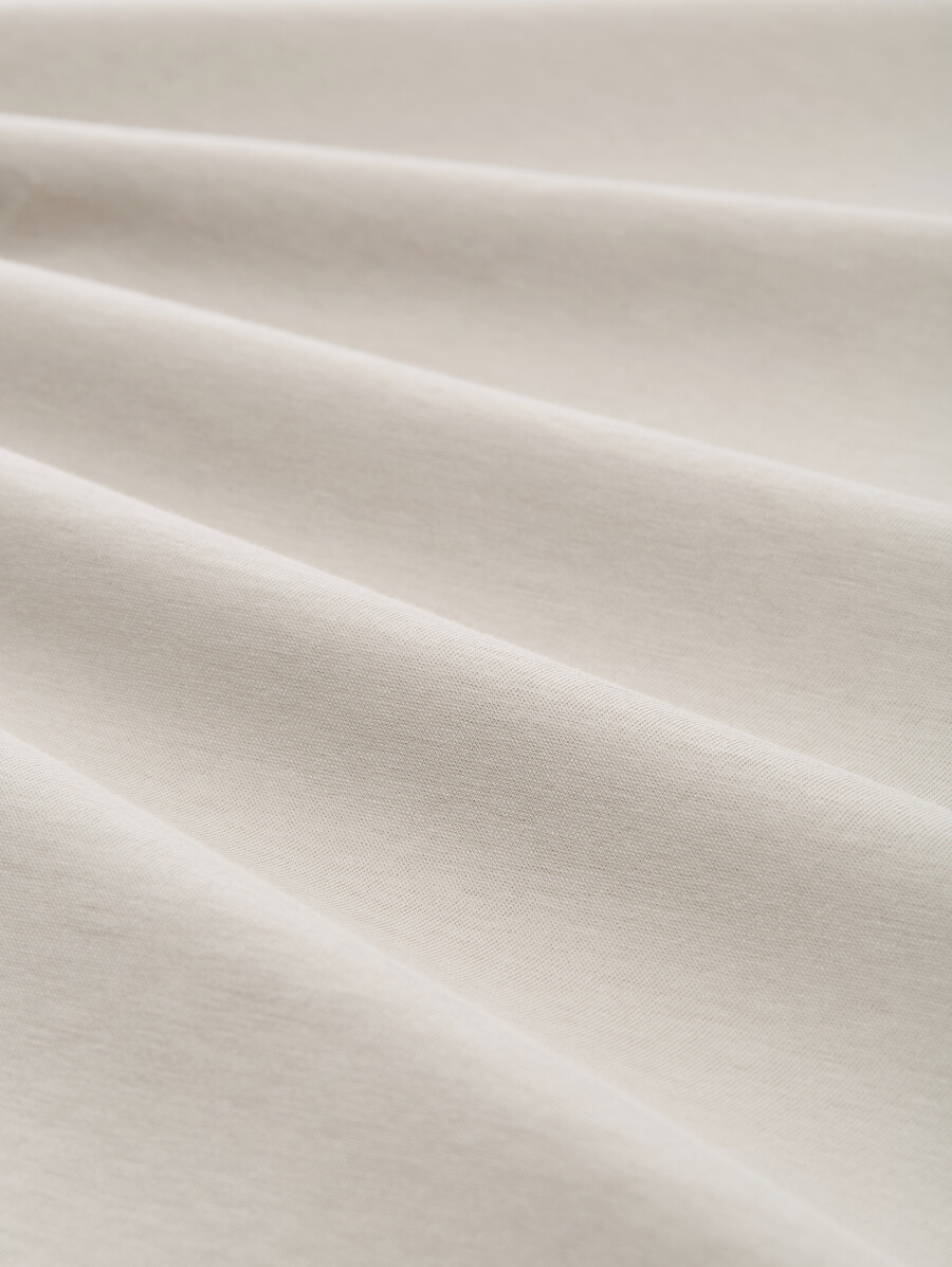 baumwoll-t-shirt mit lockerer passform