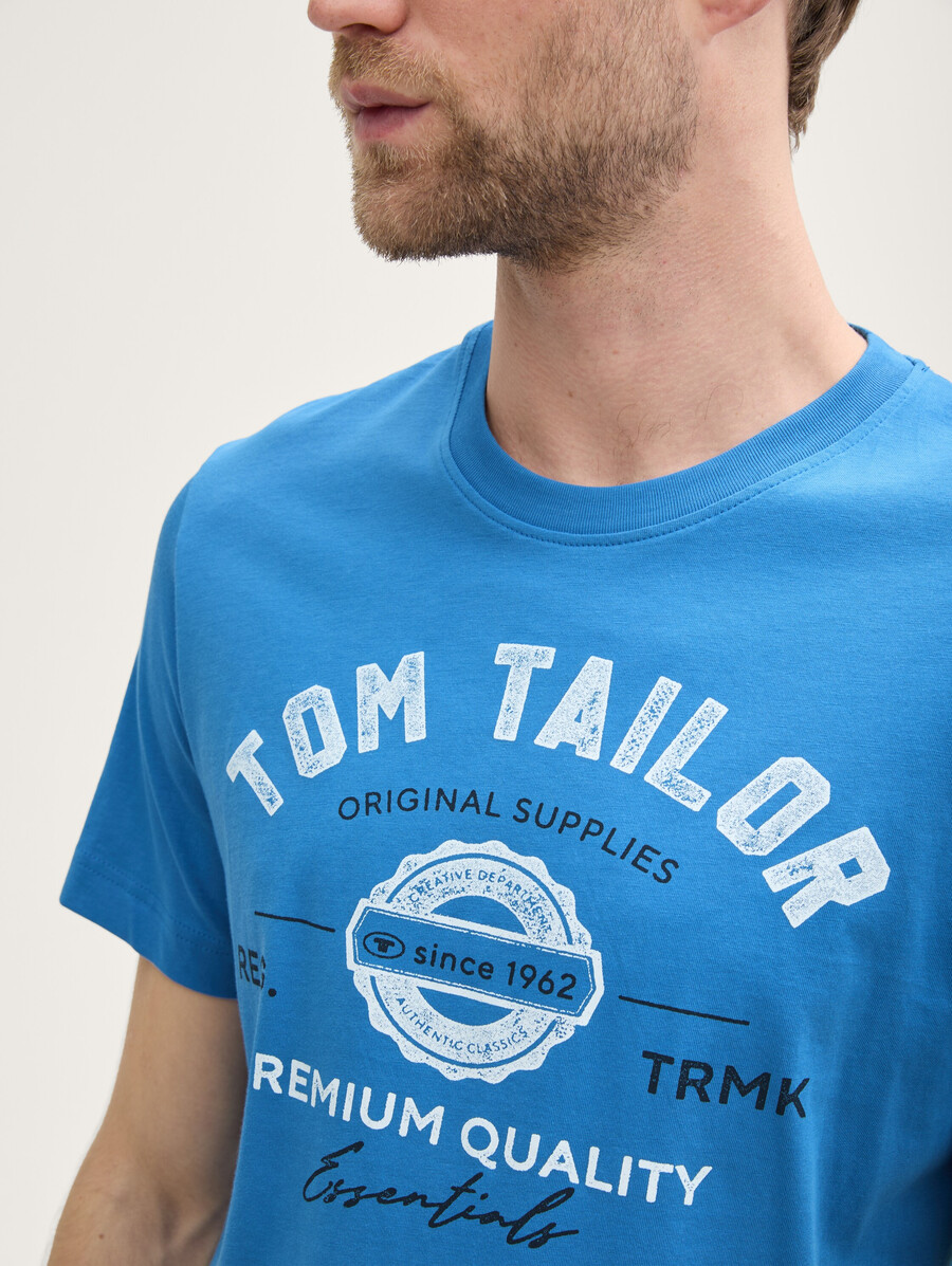 t-shirt mit logodruck