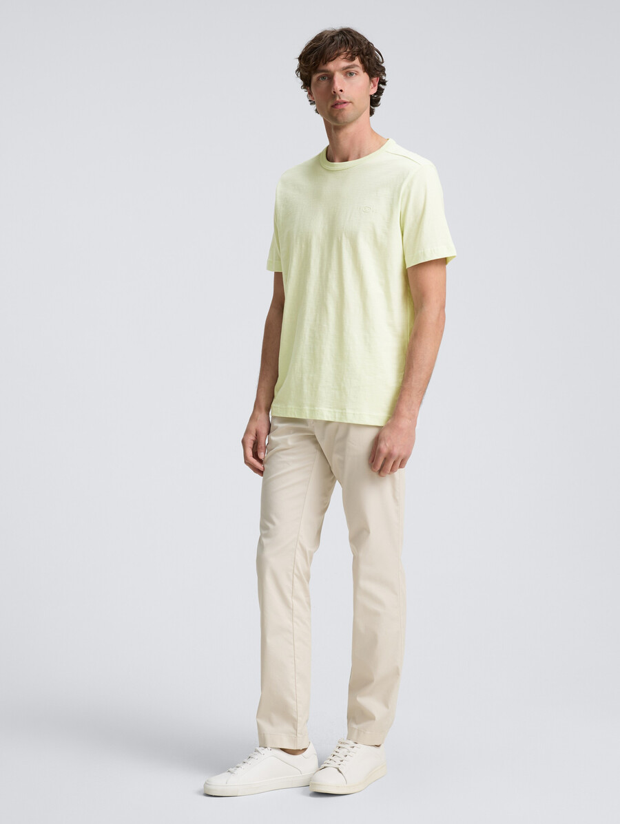 einfaches baumwoll-t-shirt