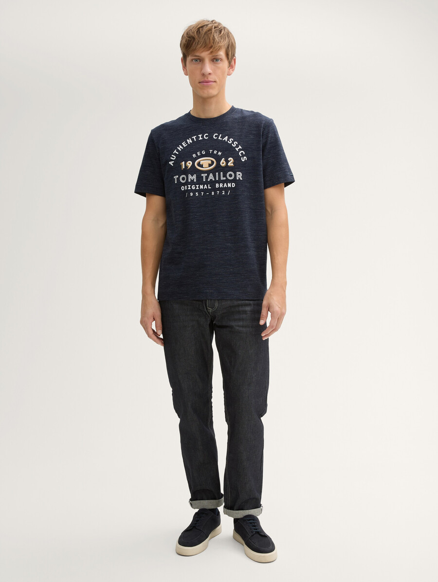 t-shirt mit logodruck