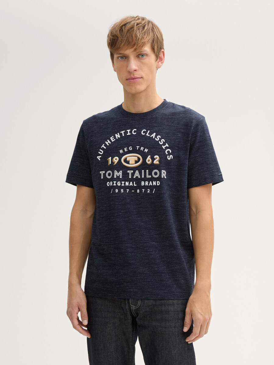 t-shirt mit logodruck