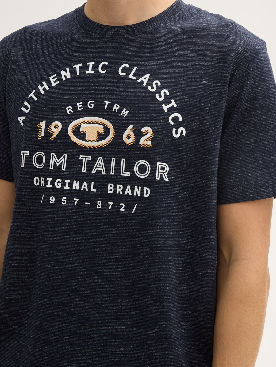 t-shirt mit logodruck