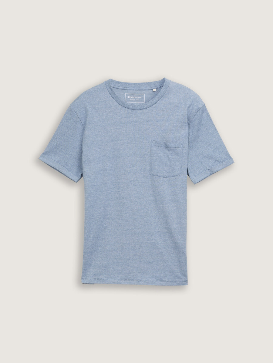 t-shirt mit brusttasche