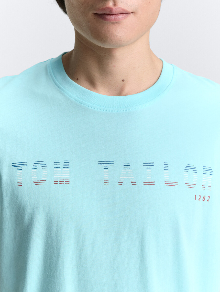 t-shirt mit logodruck