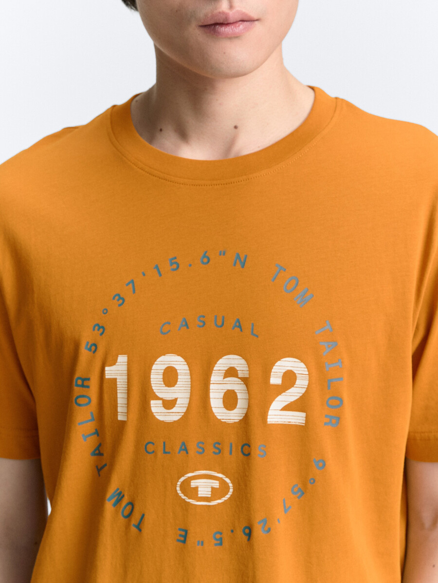 t-shirt mit logodruck