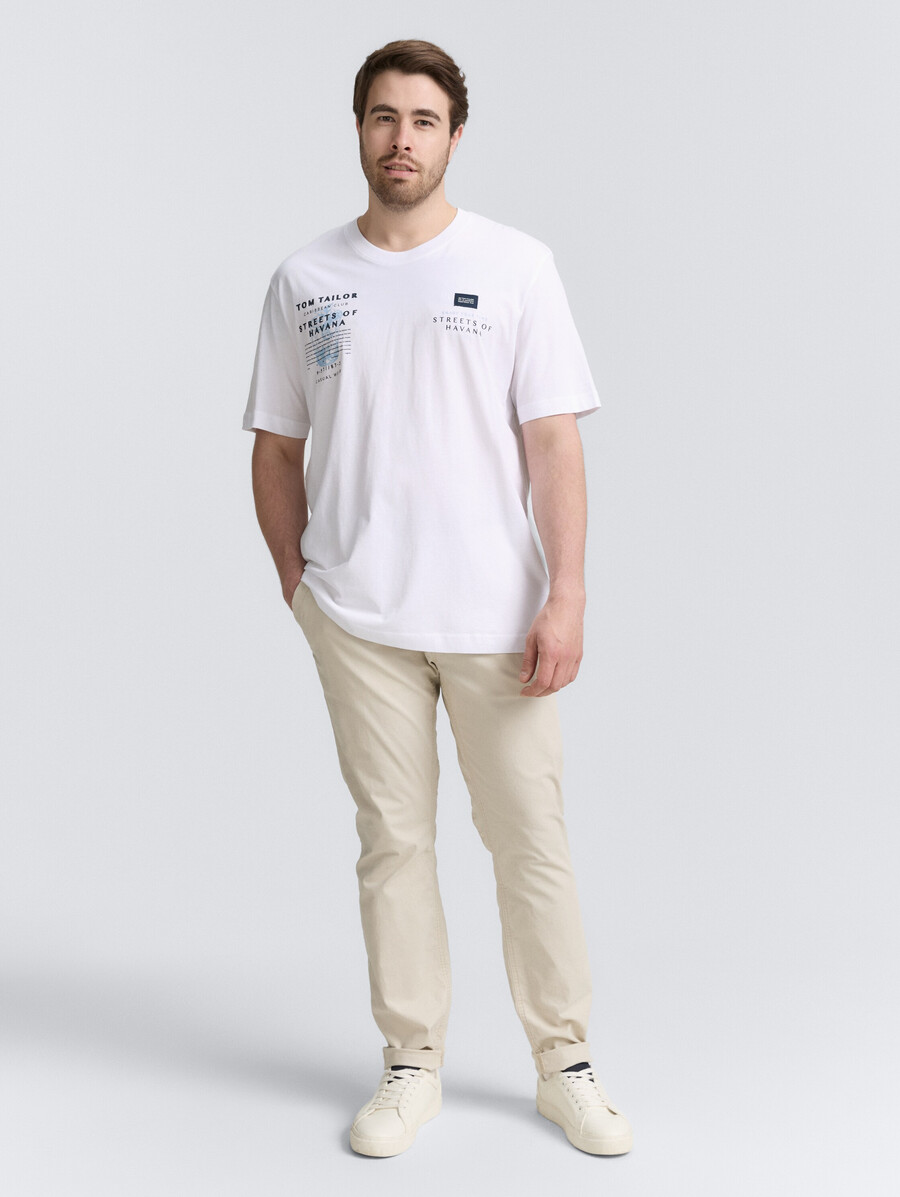 plus size - t-shirt mit aufdruck