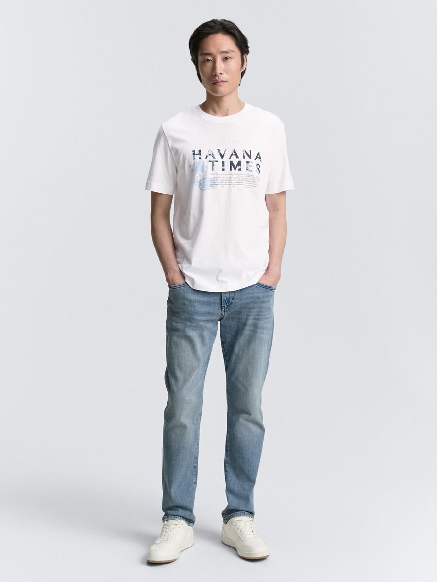 t-shirt mit aufdruck