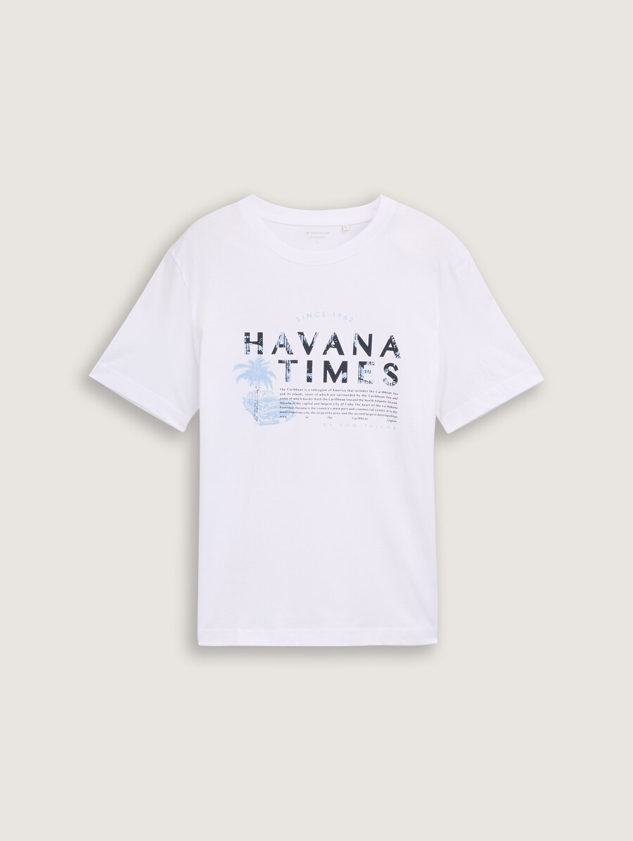 t-shirt mit aufdruck