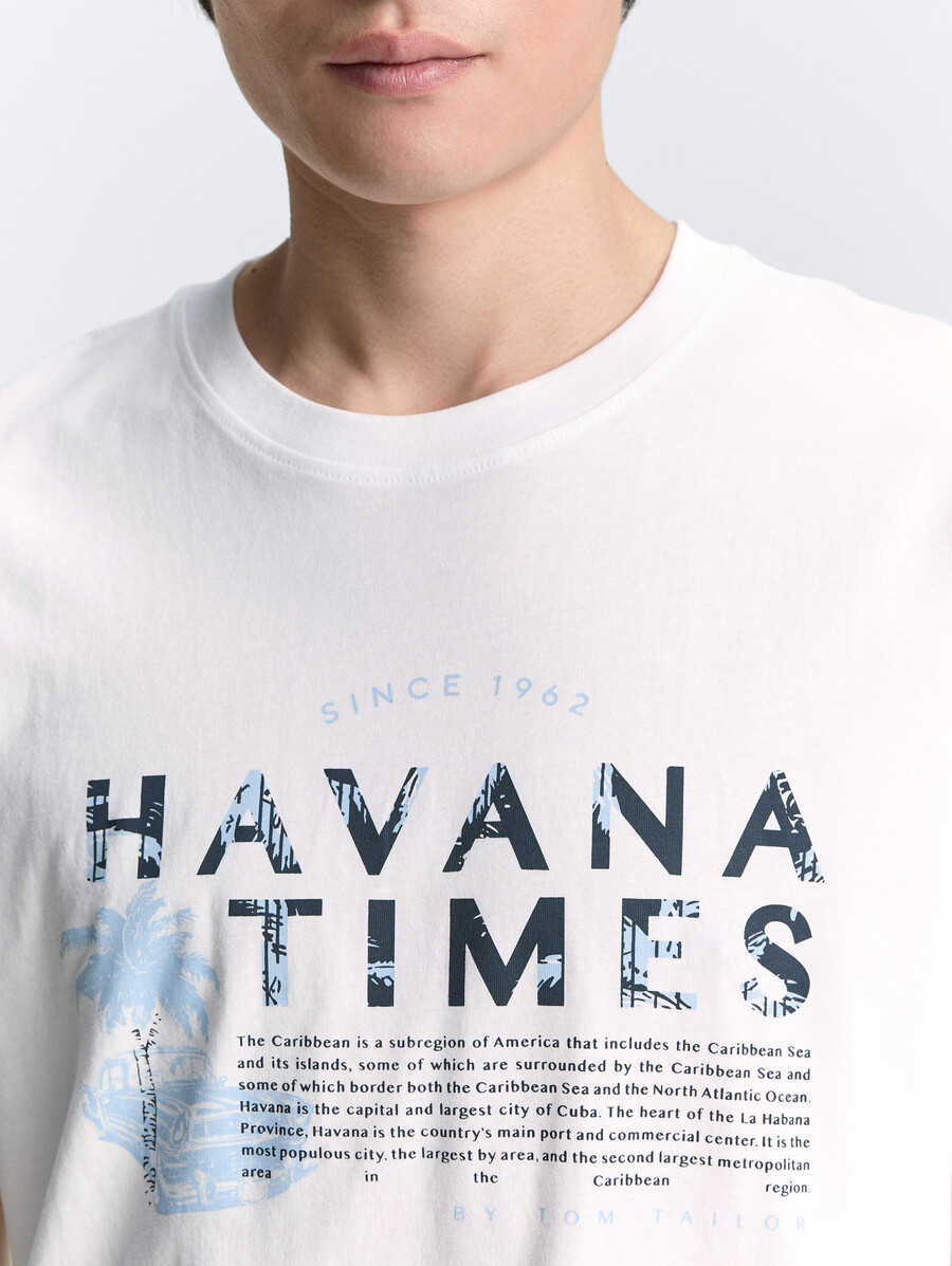 t-shirt mit aufdruck