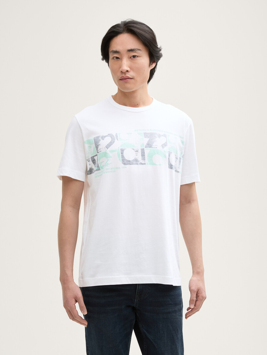 t-shirt mit aufdruck