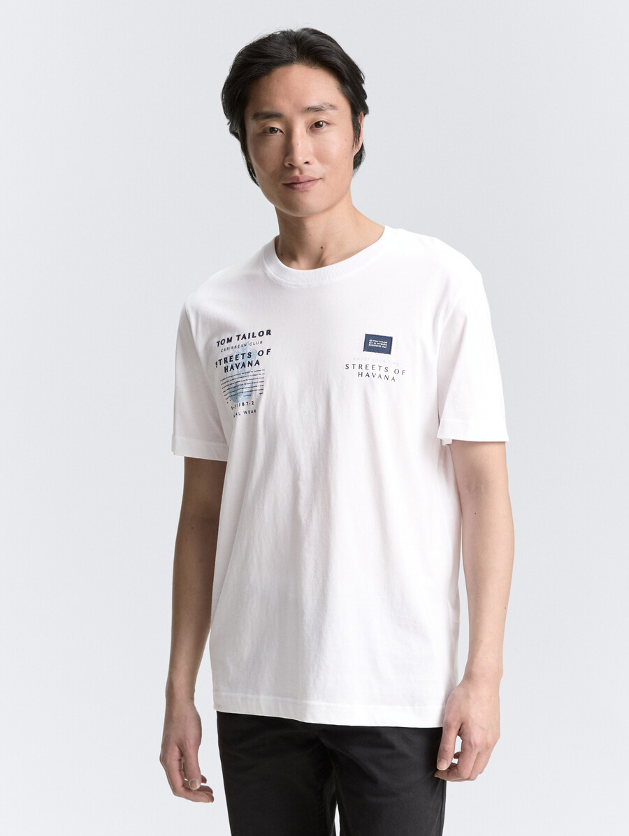 t-shirt mit aufdruck