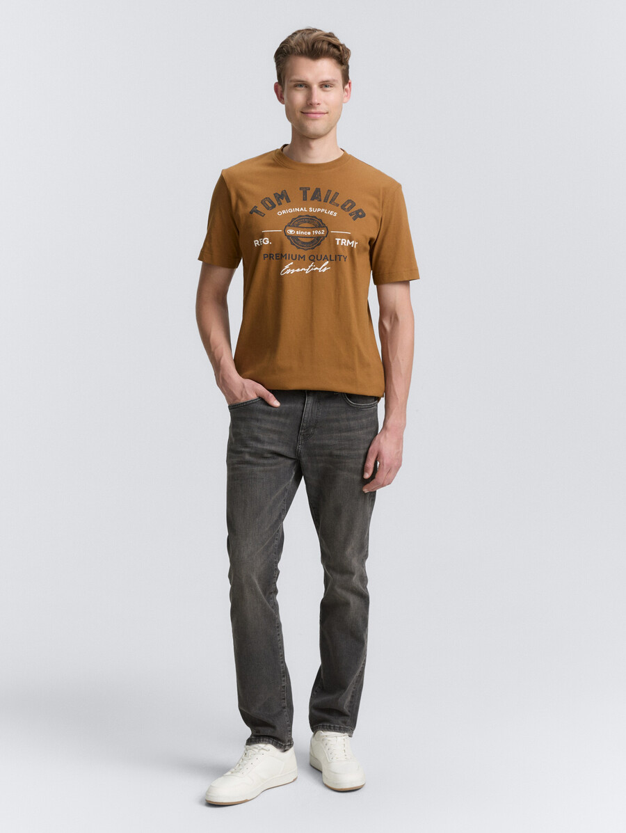 t-shirt mit logodruck