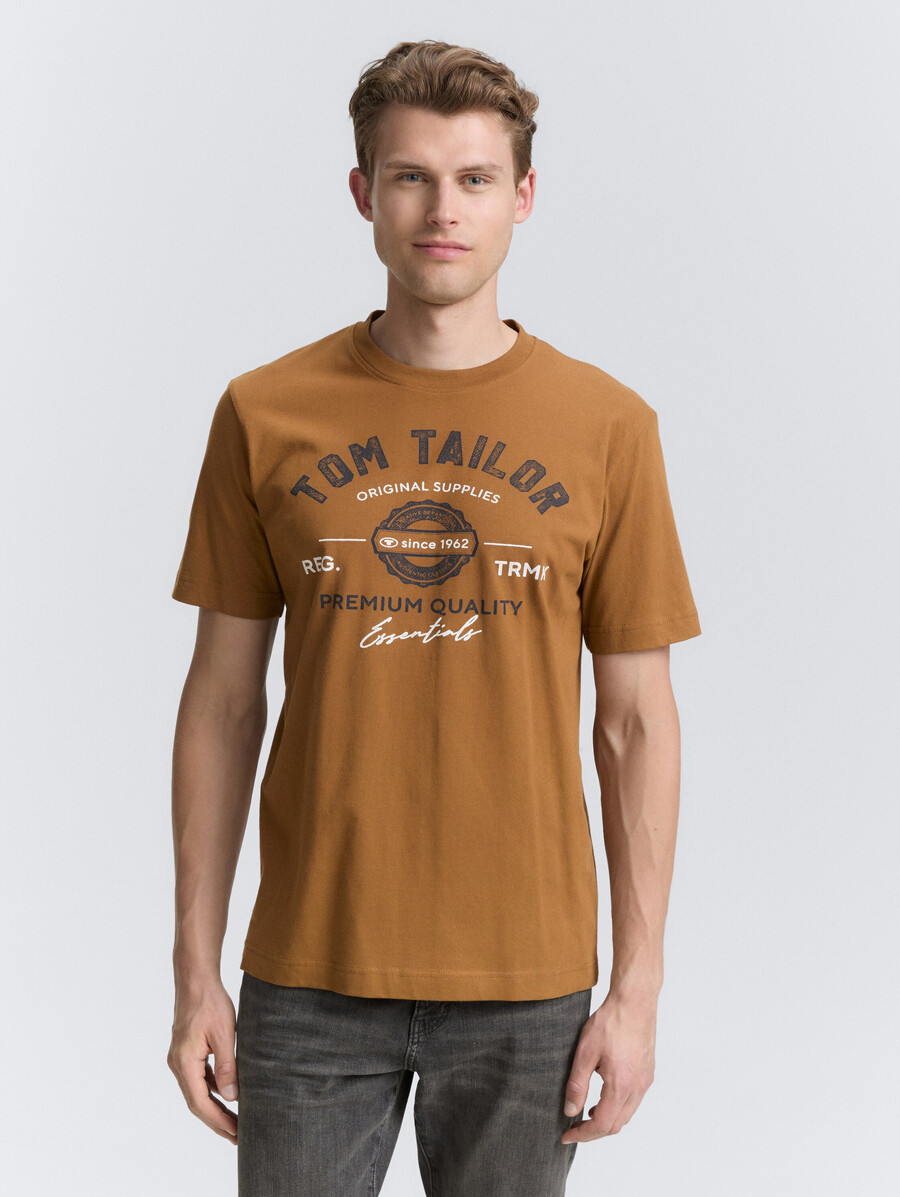 t-shirt mit logodruck