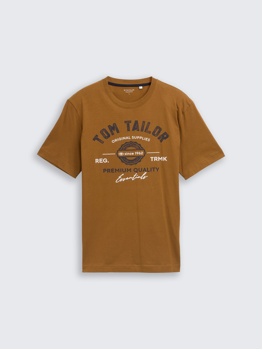 t-shirt mit logodruck