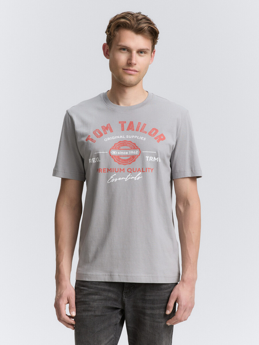 t-shirt mit logodruck