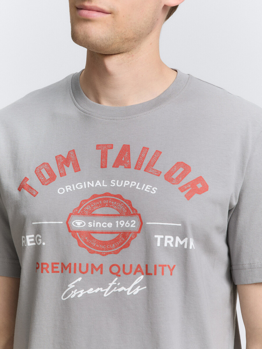 t-shirt mit logodruck