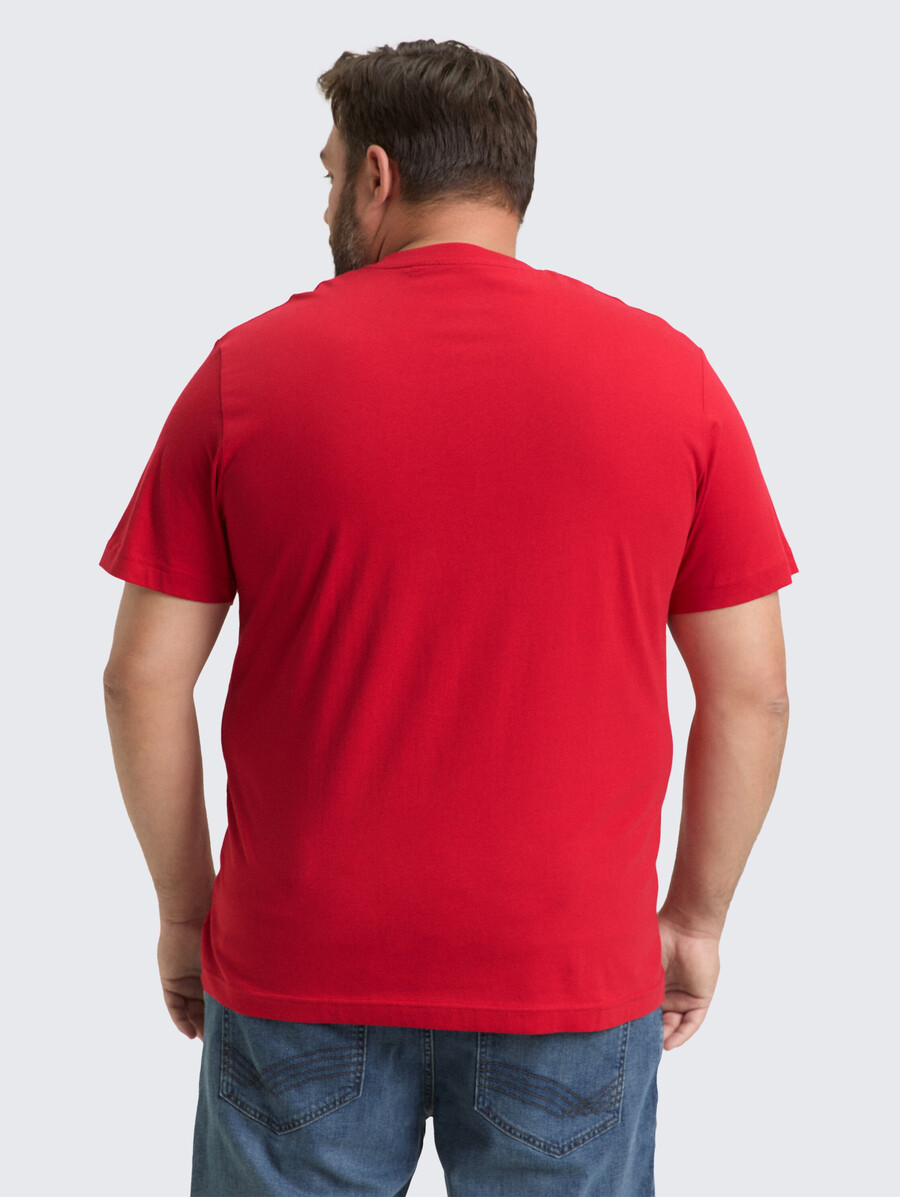 plus size - t-shirt mit logodruck