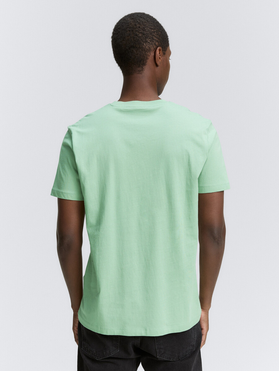 einfaches t-shirt mit logodruck