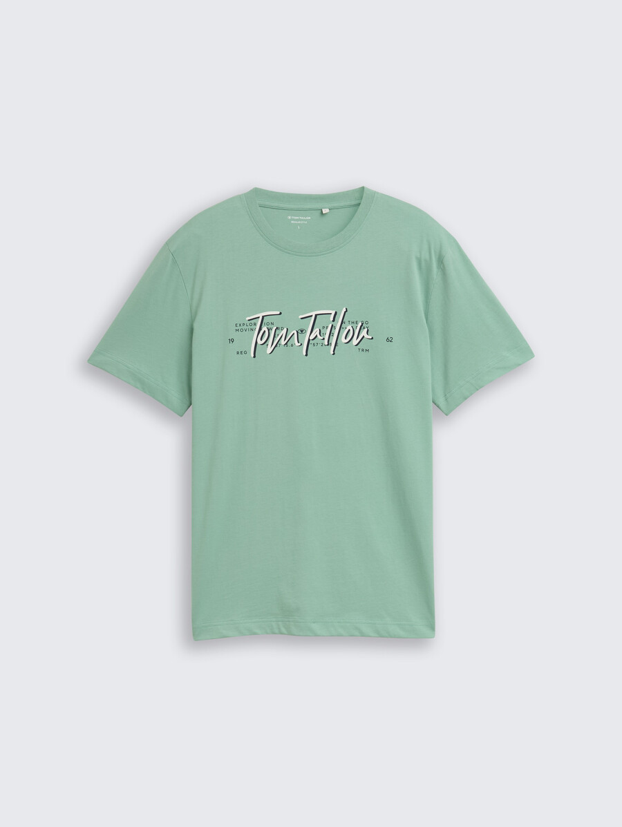 t-shirt mit logodruck