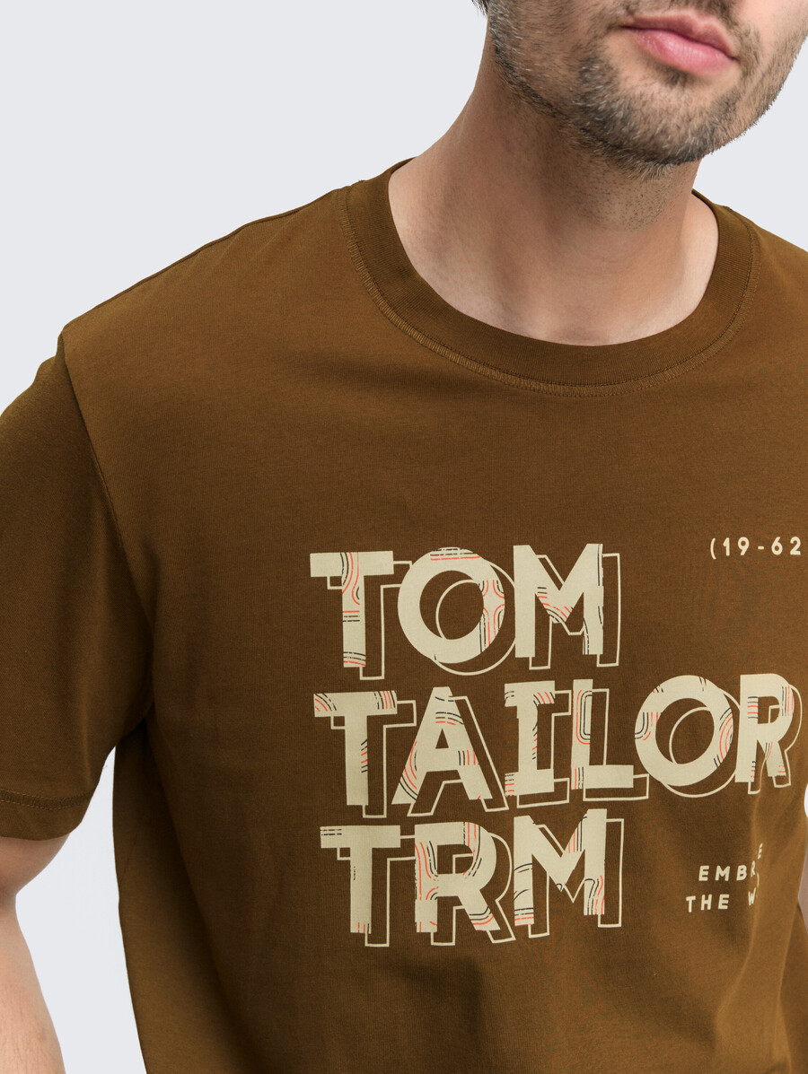 t-shirt mit aufdruck