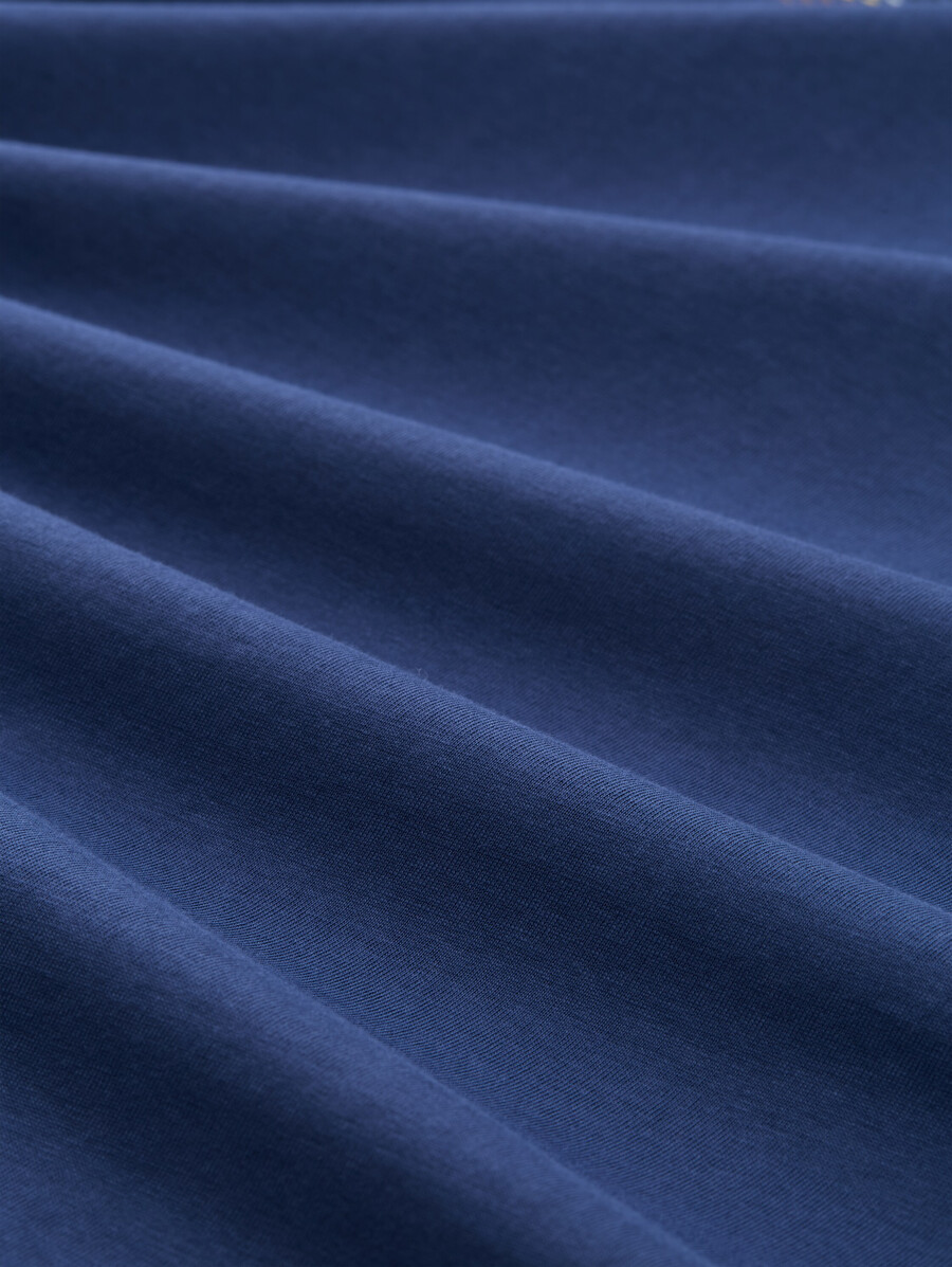 baumwoll-t-shirt mit logodruck