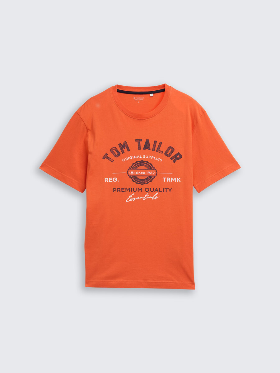 t-shirt mit logodruck