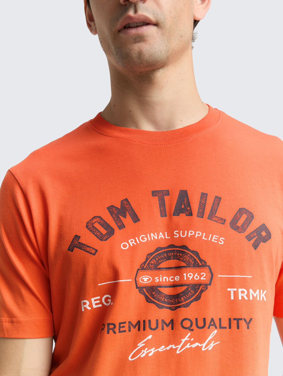 t-shirt mit logodruck